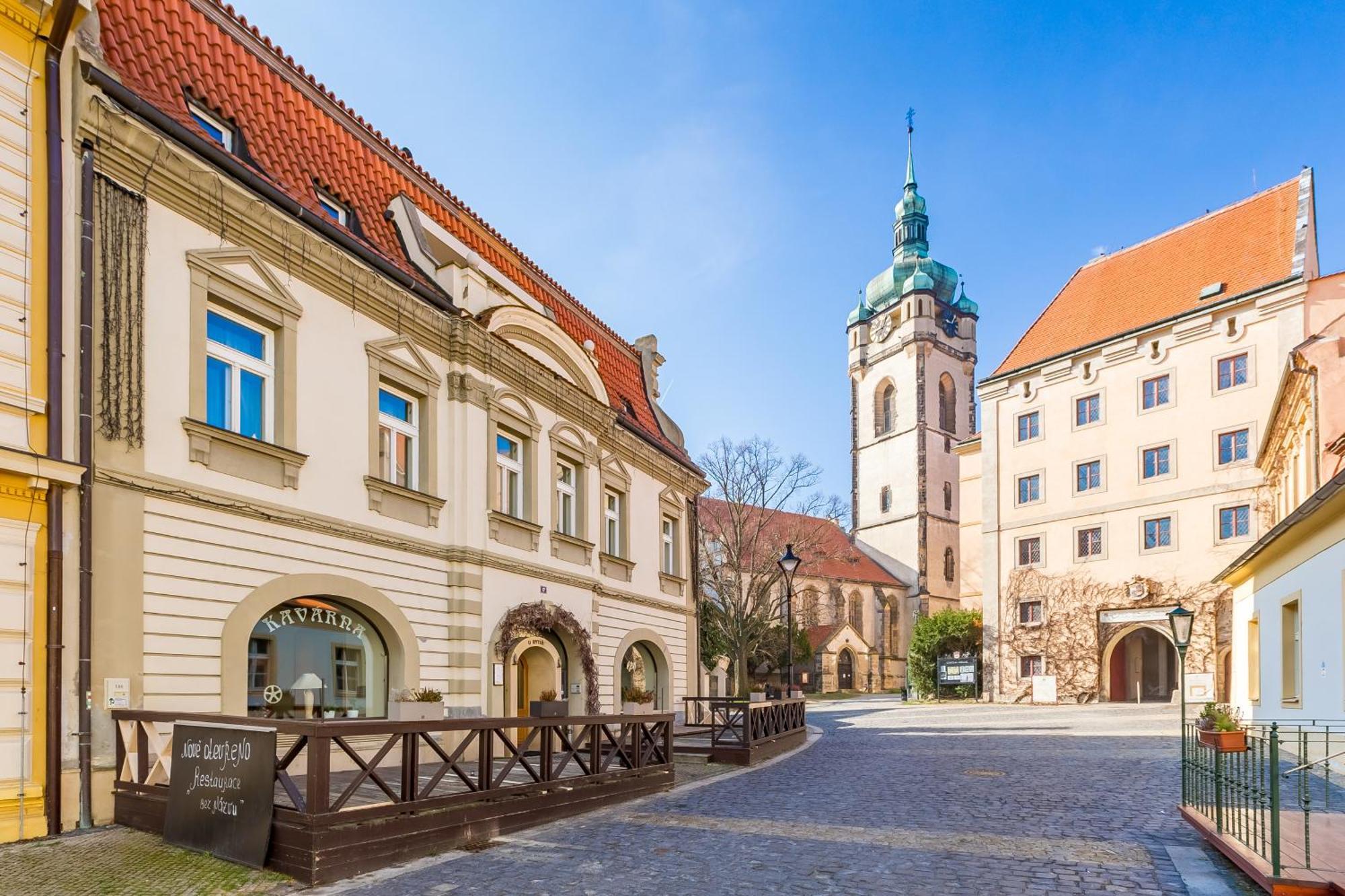 Hotel U Rytire Mělník Exteriör bild