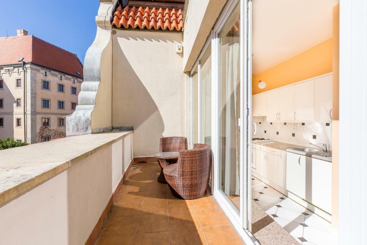 Hotel U Rytire Mělník Exteriör bild