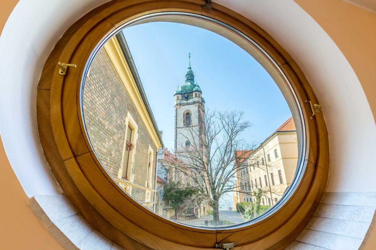 Hotel U Rytire Mělník Exteriör bild